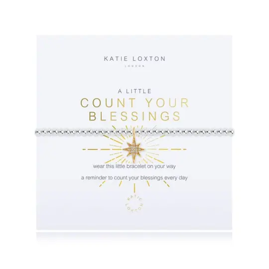 A LITTLE COUNT YOUR BLESSINGS BRACELET
