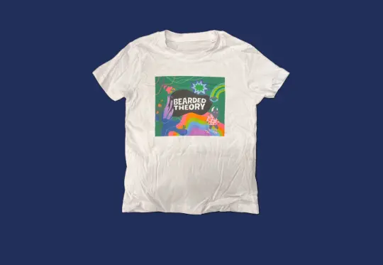 Bearded Theory 2023 Kids T-shirt (white)