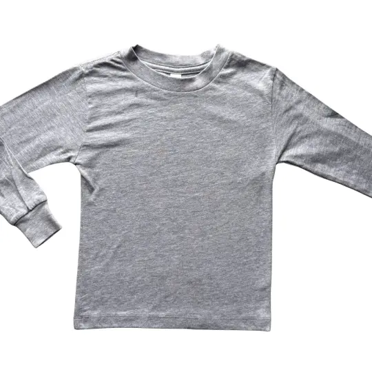 TODDLER 2T Gray Long Sleeve T Shirt