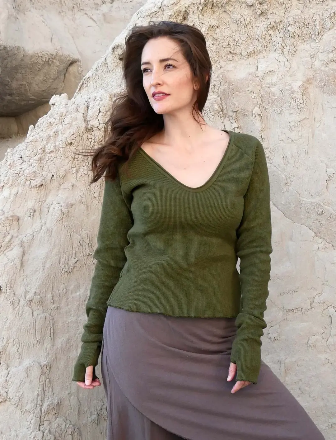 Ritual RAGLAN Sleeve Simplicity Cropped Shirt