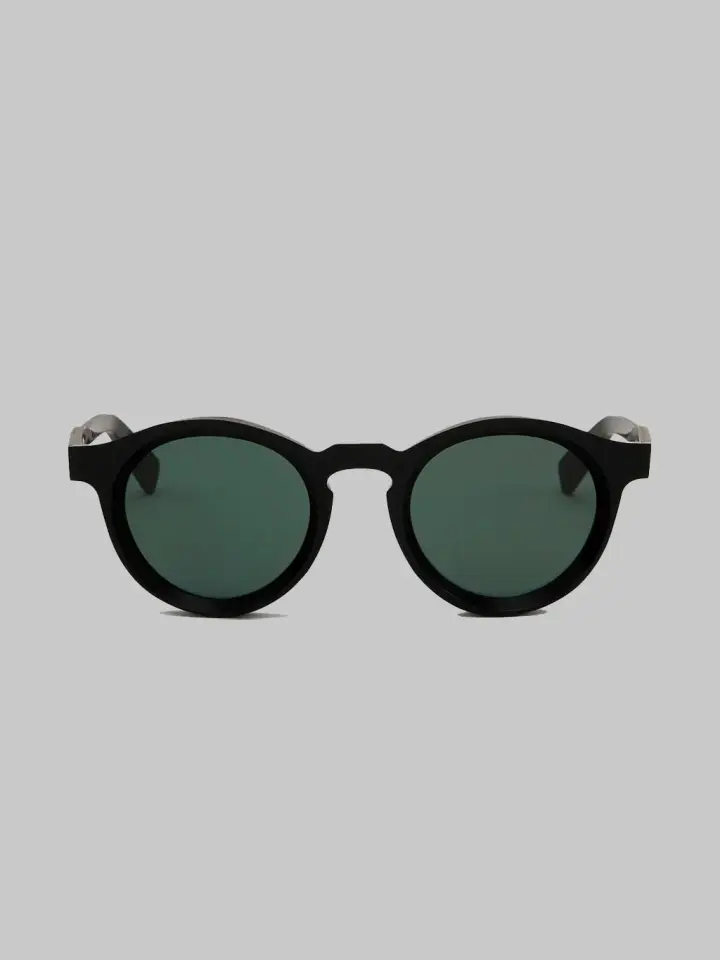 3sixteen P3 Round ⁠SP⁠-⁠01 Sunglasses Black/Green