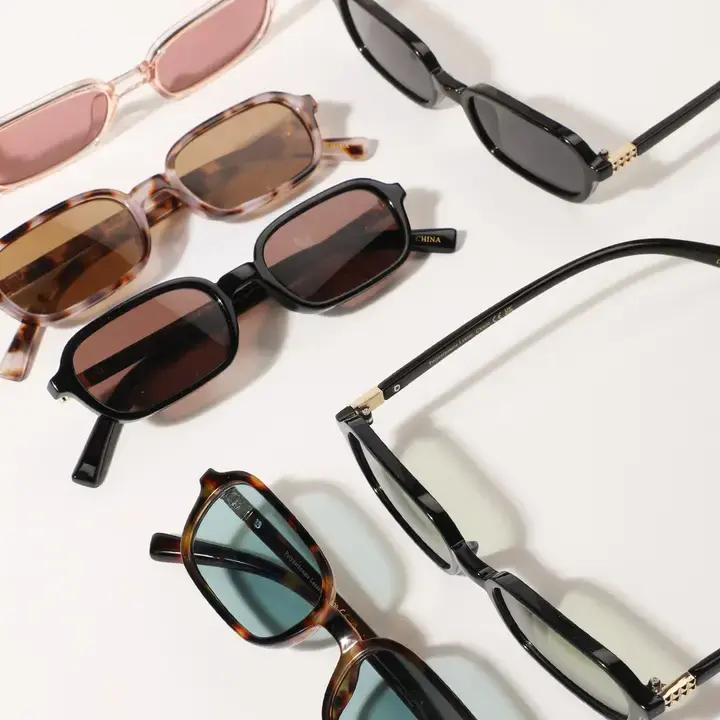 Classic Oval Sunglasses (Rectangle)