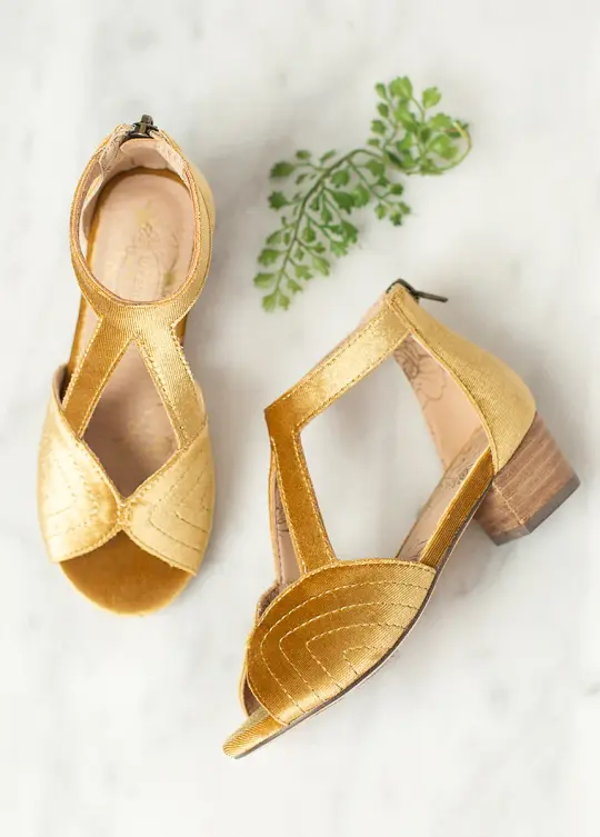 Orelia Heel in Honey