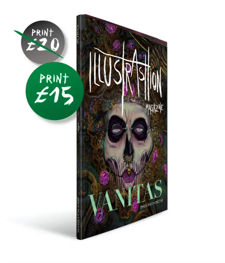 ILLUSTRASHION Magazine – issue #0.2 "VANITAS"