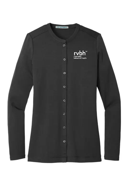 RVBH LM1008 Port Authority Ladies Stretch Button Front Cardigan