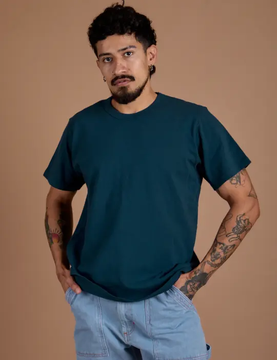 Burly Tee - Lagoon