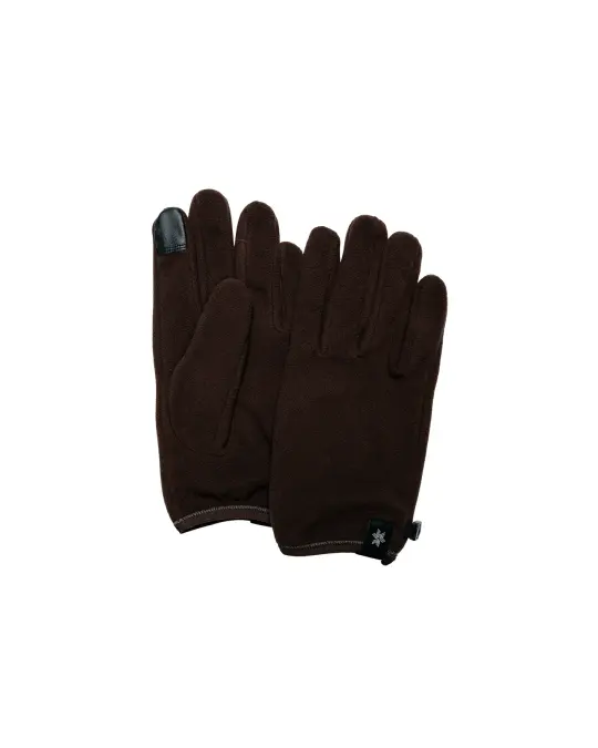 Goldwin POLARTEC Wind Pro Gloves Jet Brown