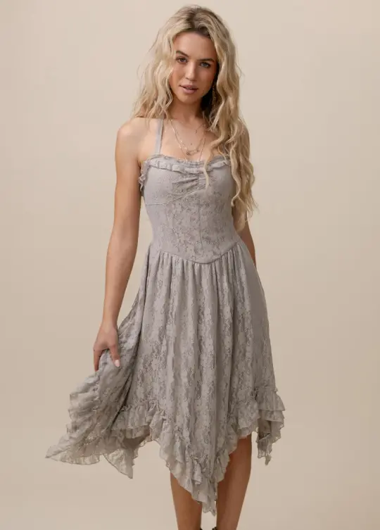 Erma Dress in Dove