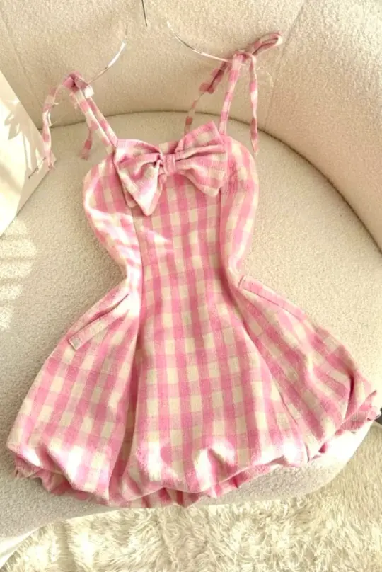 Striped Cute Women's Homecoming Dress Pink Corset Princess Short Prom Dress Party Dress RS2497