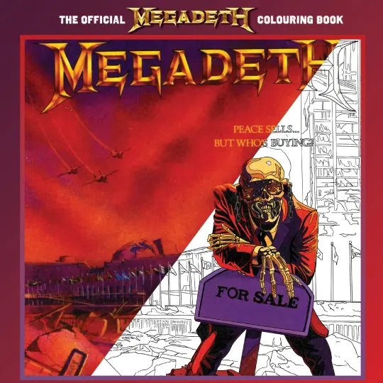 The Official Megadeth Colouring Book