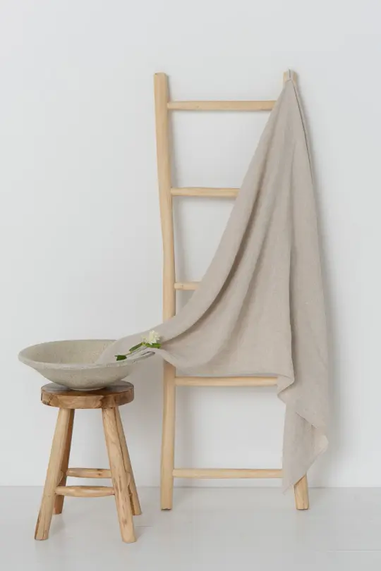 Linen Waffle Towel, Large