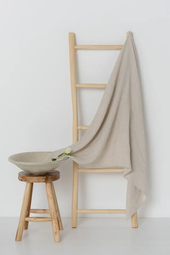 Linen Waffle Towel, Large