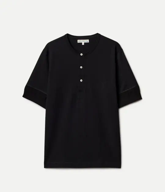 2M07 Mid-Century Machine Refined Fit Short Sleeve Henley