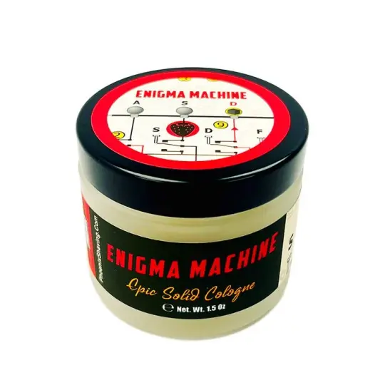 Enigma Machine Solid Cologne | Contains Prickly Pear Oil | A Spring/Summer Seasonal Classic Returns!