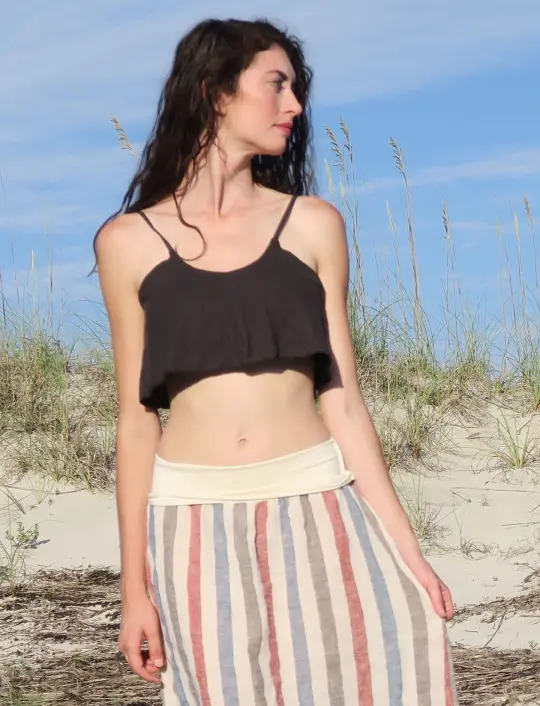 Adjustable Strap Built-in Bra Wanderer Bralette
