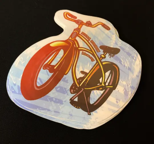 Bike Vinyl Sticker