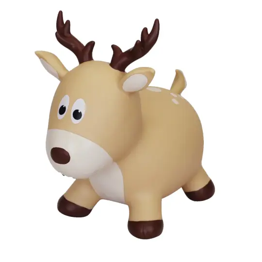 Wildlife Hoppers Toddler and Kids Inflatable Wildlife Hopper Toy, Deer