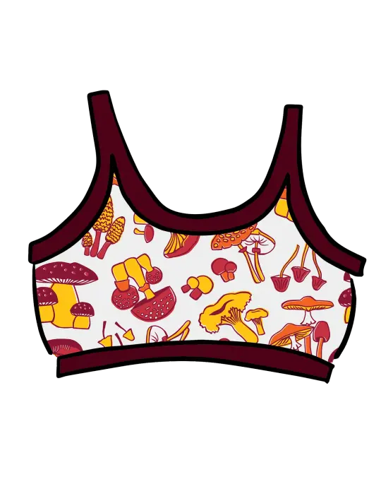 Longline Bra Whadda Fungi