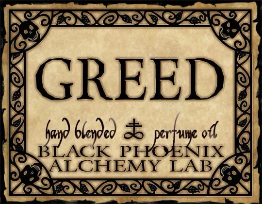 Greed Perfume Oil
