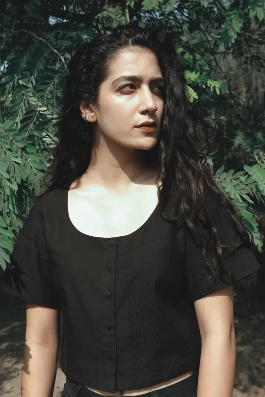 Sail on a Boat – Buttoned Blouse