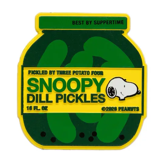 Snoopy Pickle Classic Fridge Magnet