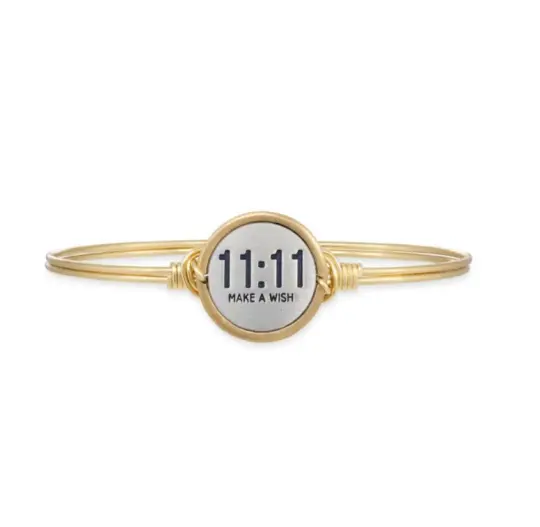 11:11 MAKE A WISH BANGLE BRACELET