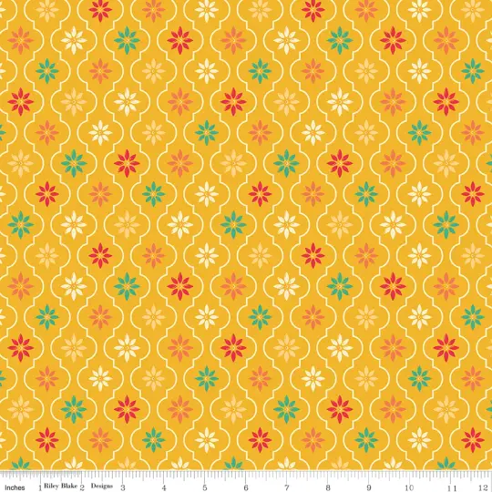 Saffron Moroccan Tile from Autumn Afternoon