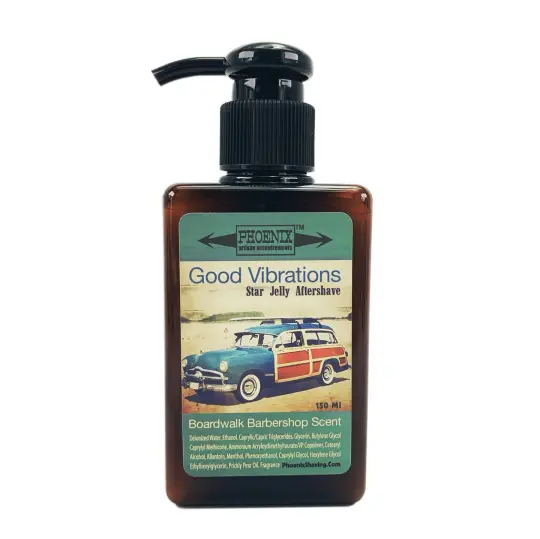 Good Vibrations Star Jelly Aftershave ~ A Whole New Species of Aftershave - Mentholated | 150 Ml