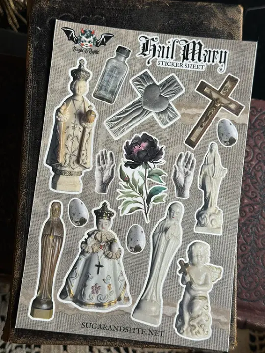 HAIL MARY STICKER SHEET
