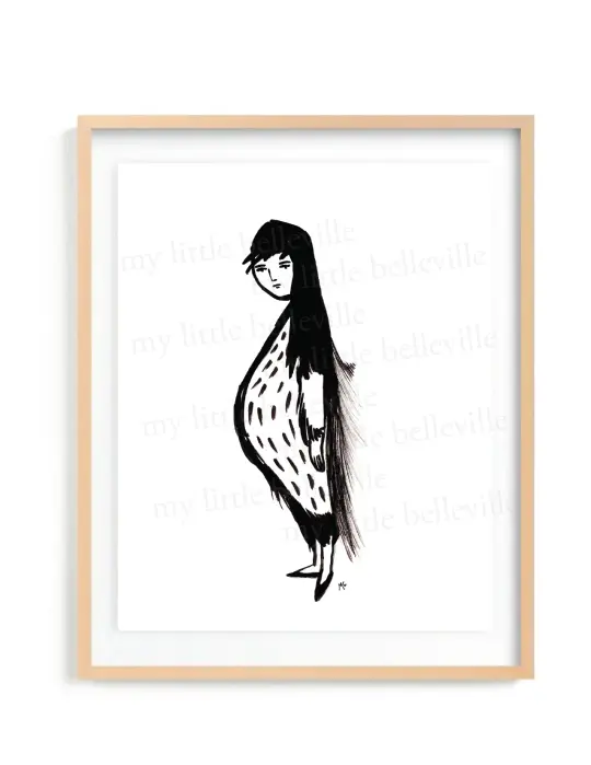 Bird Girl 8X10