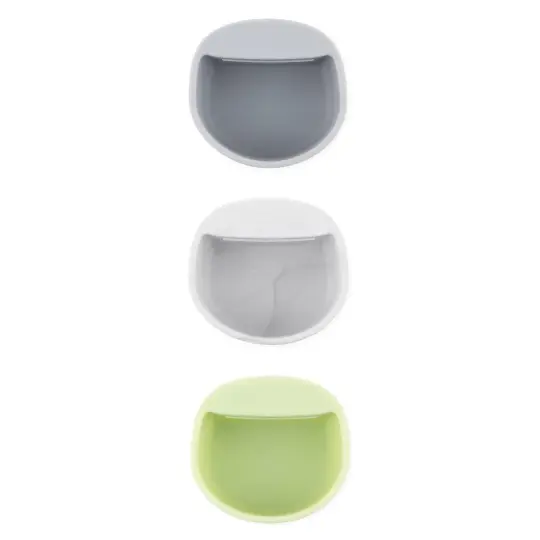 Silicone Little Dipper Round 3-Pack: Taffy