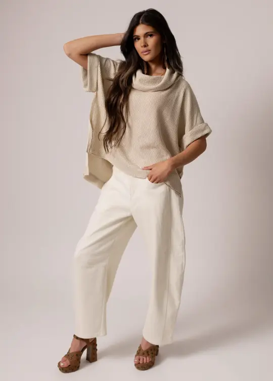 Laynie Top in Ecru