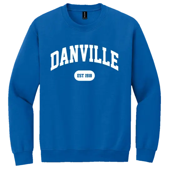Danville H.S. Girls Basketball Crewneck Sweatshirt