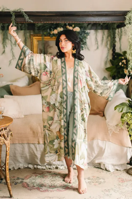 Fleur de Soleil Opera Duster (Full-length)