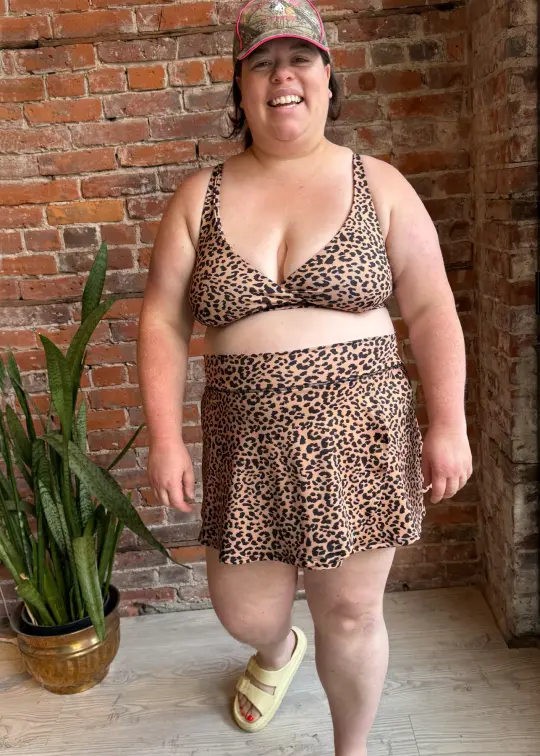 SKIRT BOTTOM [Leopard]