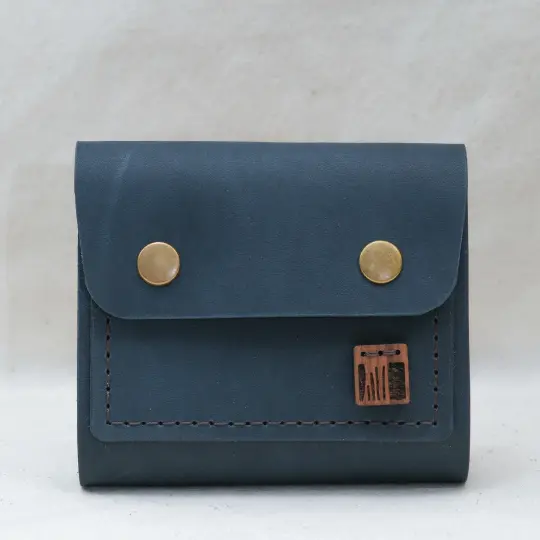 Fold Over Two Snap Wallet