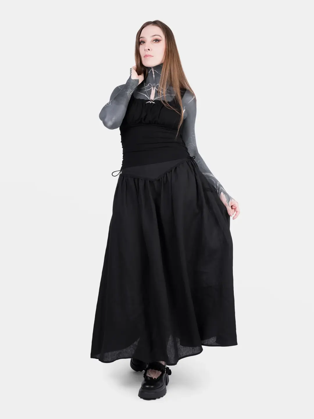 Lniana spódnica maxi Aurelia