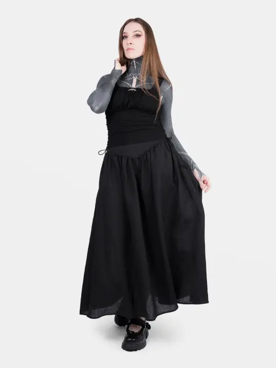 Lniana spódnica maxi Aurelia