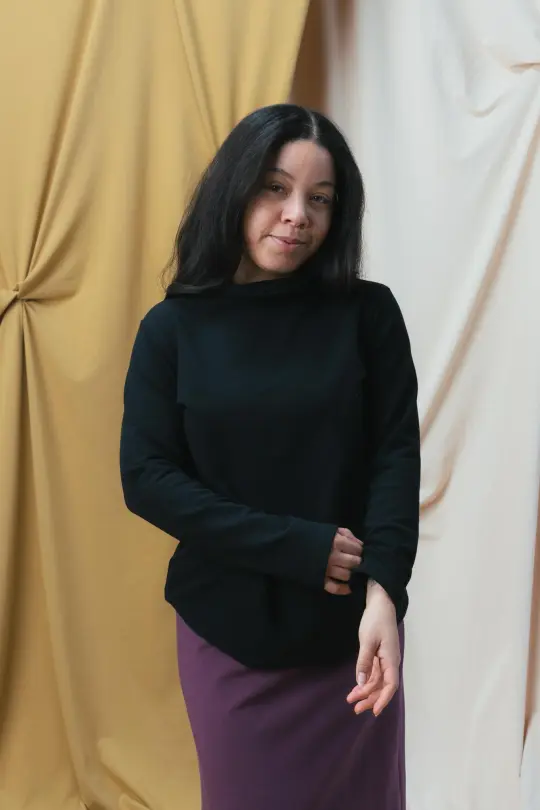 Lillie Top in Licorice