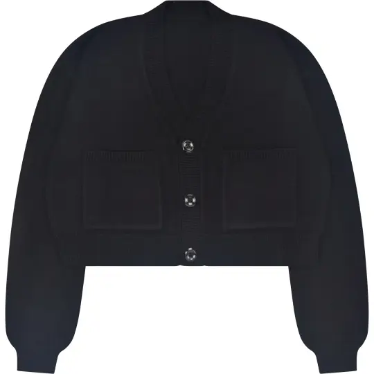 Cropped Advanced Darkness Cardigan