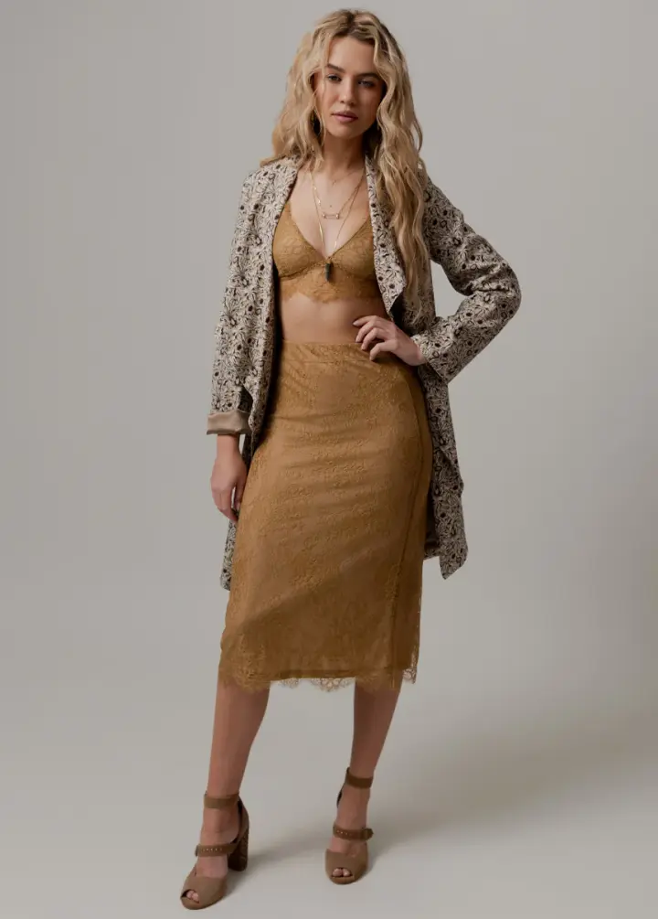 Branwren Skirt in Bistre