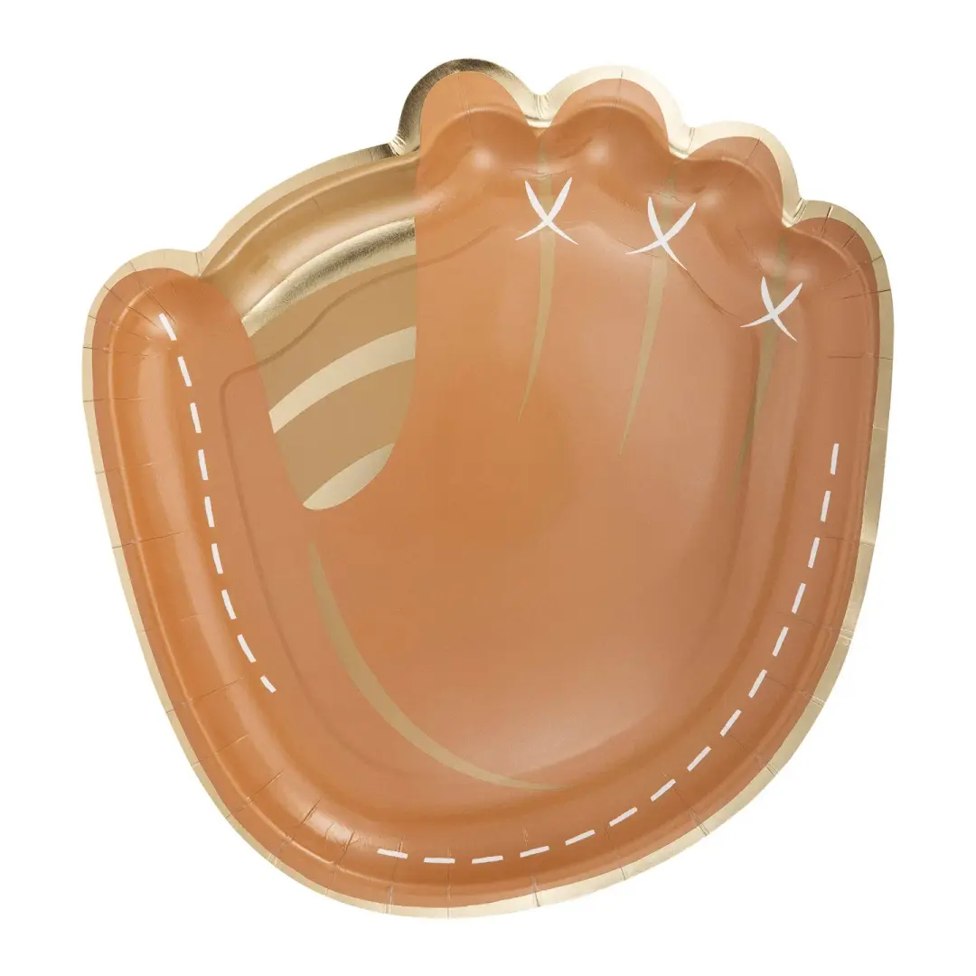 My Mind's Eye Mitt Shaped Disposable Paper Plate