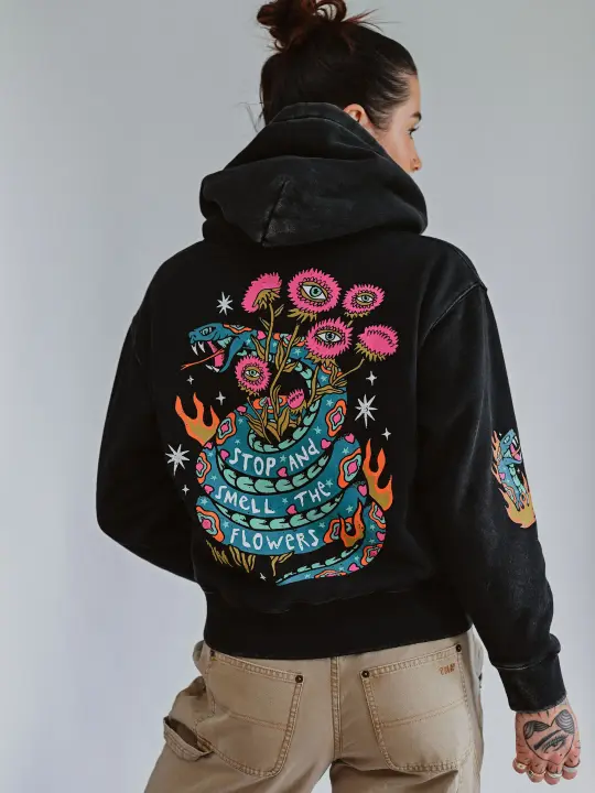 Smell the Flowers Hoodie