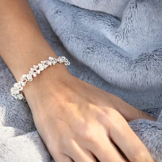 Sterling Silver Cazuelitas Bracelet