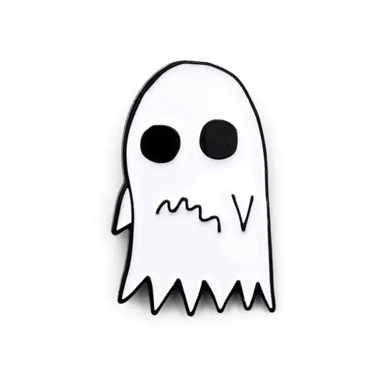 Anxious Ghost Pin