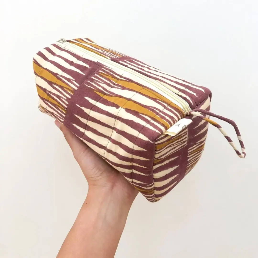 Maelu Cosmetic Bag in Paloma