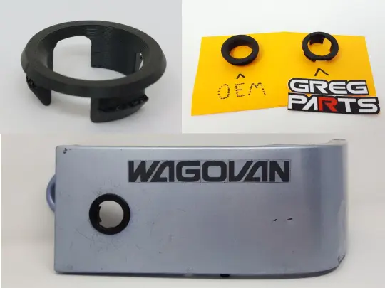 88-91 Honda Civic Wagon Rear Keyhole Trim Ring (Grommet)