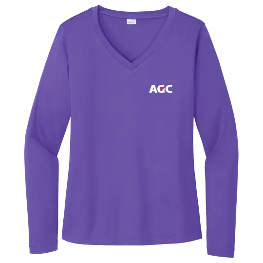 AGC LST353LS Ladies Dry Fit Long Sleeve Tee