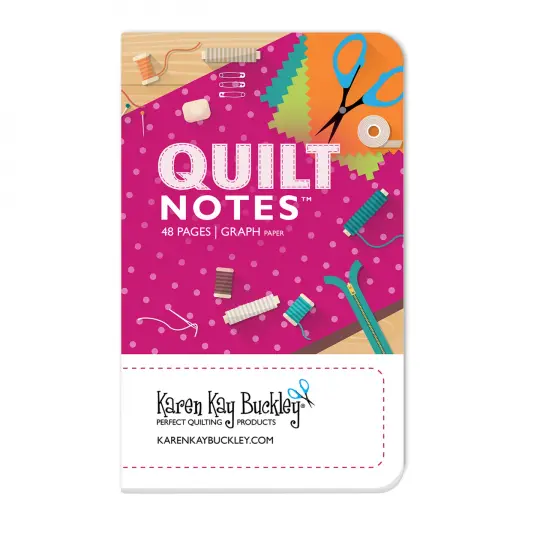 Quilt Notes Graph Paper Notebook