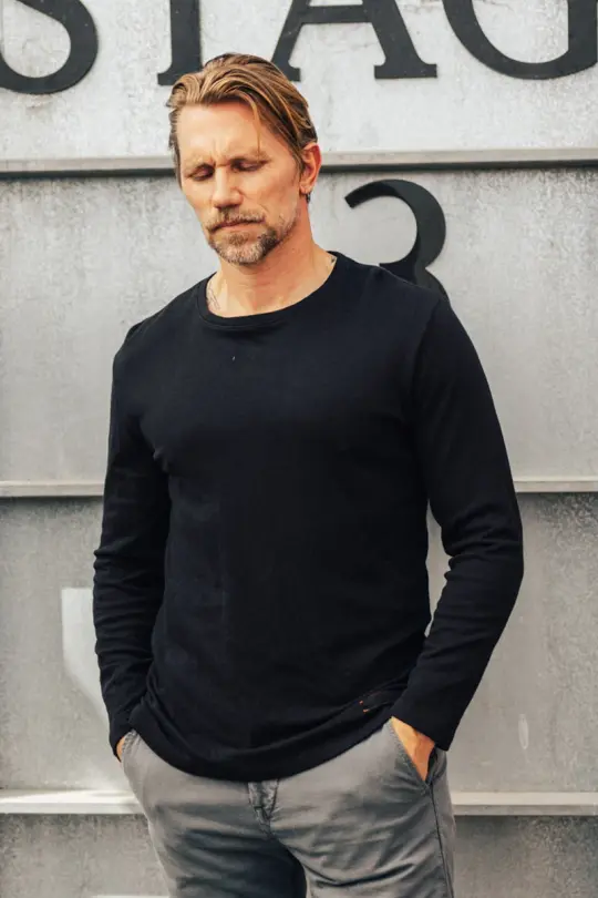 The Drill Double Knit - Black